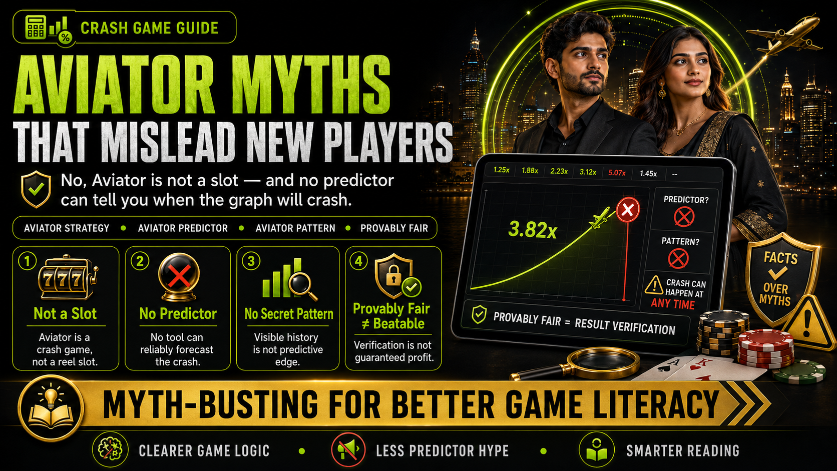 Aviator myths and crash game misinformation guide.